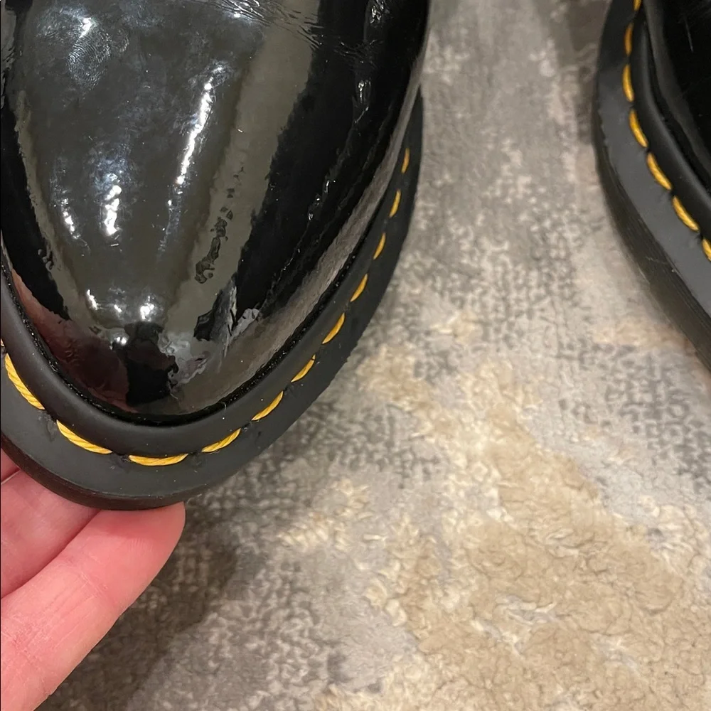 Dr Martens Bianca Smooth Black Leather
Chelsea Ankle Boots Women Size 7 - Picture 7 of 14